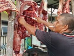 Harga Daging Meugang di Peunteut dan Sekitarnya Anjlok hingga 100 Ribu per Kilogram