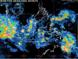 Tekanan Rendah di Laut Arafuru Selatan Picu Gelombang Tinggi dan Hujan Lebat di Timur Indonesia