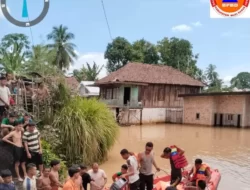 Banjir Tiga Kecamatan di Musi Rawas Utara Surut