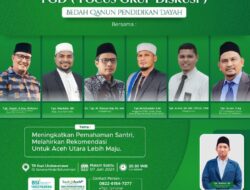 HATHAR Menggelar FGD Perdana Bahas Qanun Pendidikan Dayah.