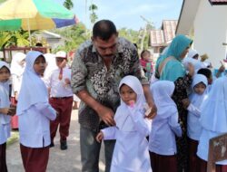 “Saberiyah” Membuat Kenangan di Hari Pertama Sekolah