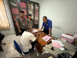 Sat Reskrim Polres Lhokseumawe Serahkan Tersangka dan Barang Bukti Kasus Pembunuhan Gajah