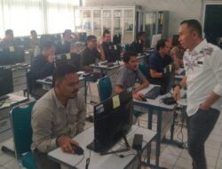 Panwaslih Aceh Utara Gelar Tes Tertulis Calon Panwascam di Politeknik Negeri Lhokseumawe