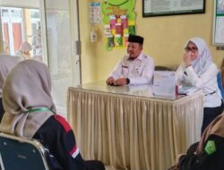 Camat Syamtalira Aron Kunjungi Mahasiswa PPL di UPTD Puskesmas Syamtalira Aron