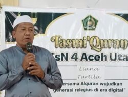 Tasmi’ Al-Qur’an MTsN 4 Aceh Utara Resmi Ditutup, Seluruh Peserta Dinyatakan Lulus