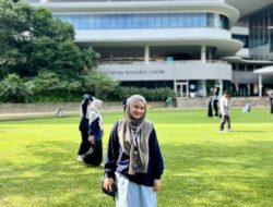 Jihan Fanyra Wakili Aceh di Konferensi Santri Internasional, Kunjungi NUS hingga Makam Habib Nuh di Singapura