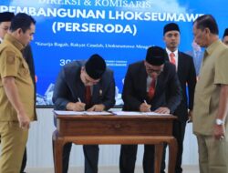 Lantik Direksi dan Dewan Komisaris PTPL, Wali Kota Lhokseumawe Tegaskan Rekrutmen Bersih dan Dorong Kebangkitan Bisnis