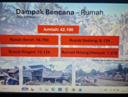 Data Bencana Aceh Utara Diduga Asal-Asalan, Total Kerusakan Rumah Tak Sinkron