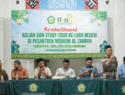 Gandeng IKAT, Pesantren Modern Al Zahrah Bireuen Sosialiasai Kuliah dan Study Tour ke Luar Negeri